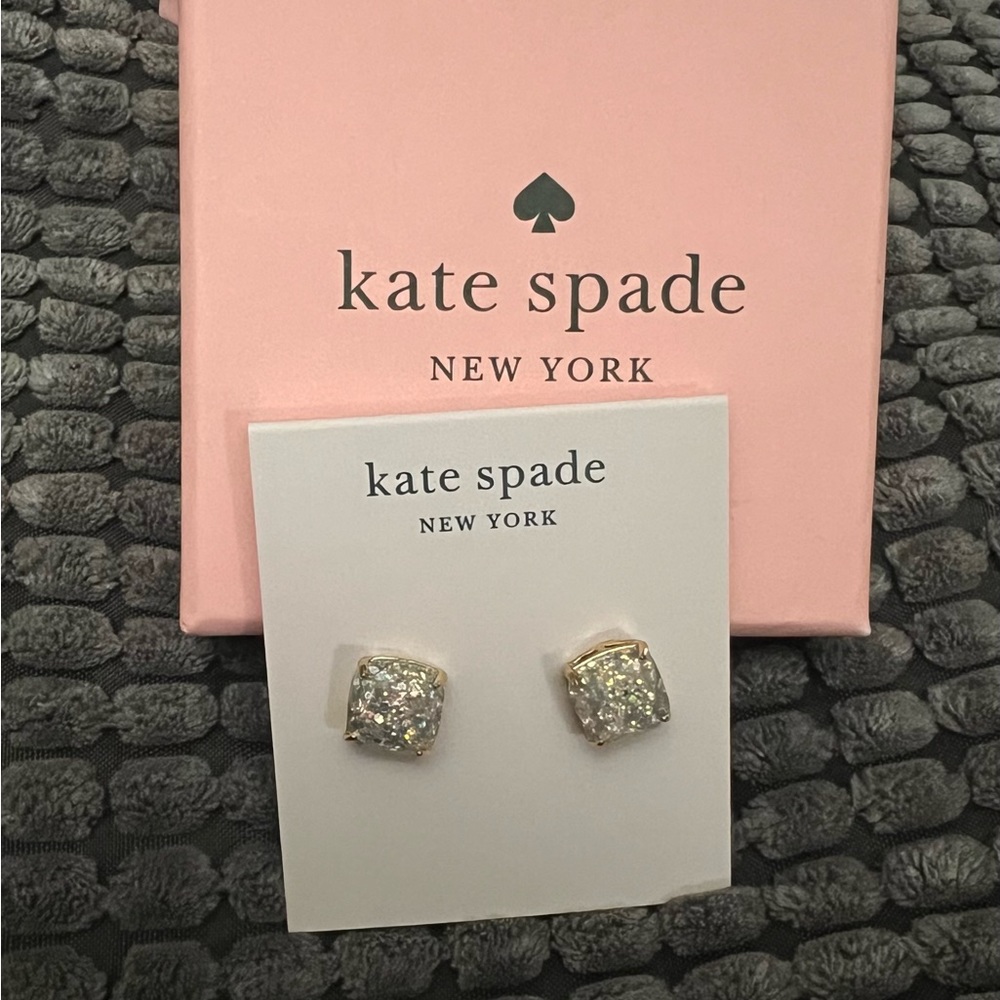 Kate Spade Square "Opal" Earrings